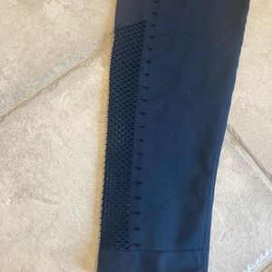 Navy workout pants